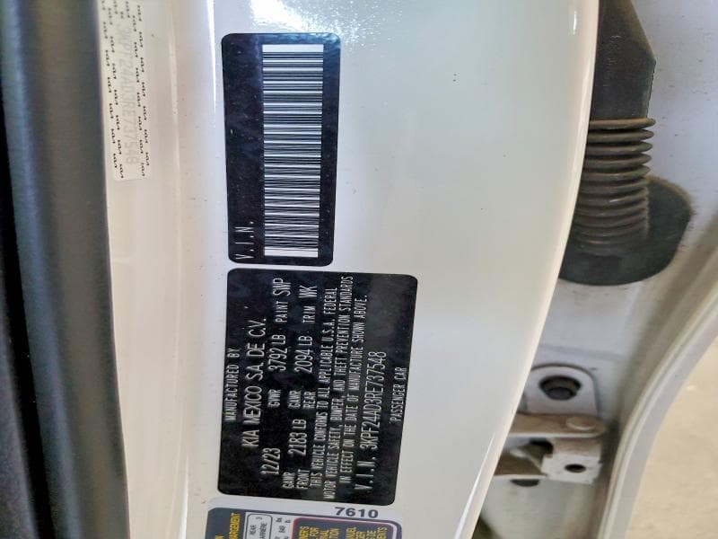 2024 KIA FORTE LXS 12