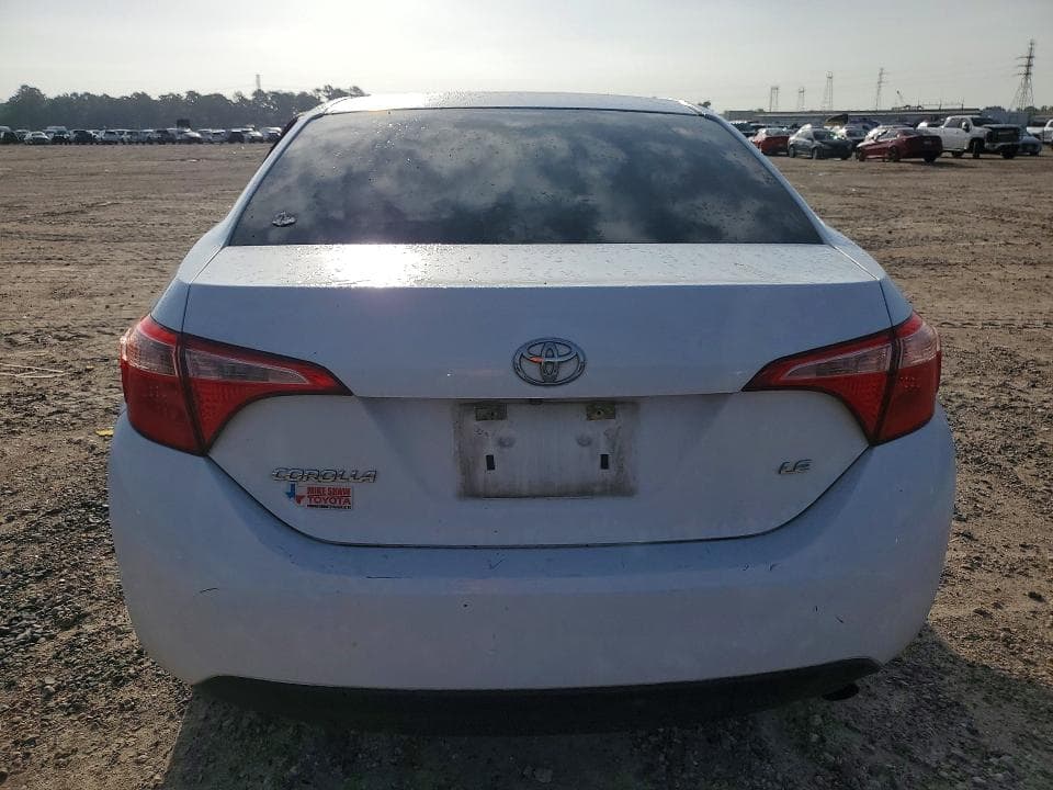 2019 TOYOTA COROLLA LE 6