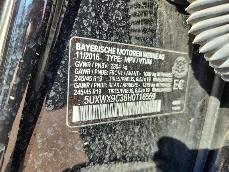 2017 BMW X3 XDRIVE28I 13