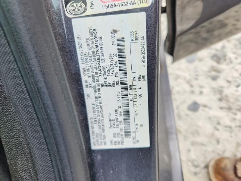 2019 FORD FIESTA SE 13