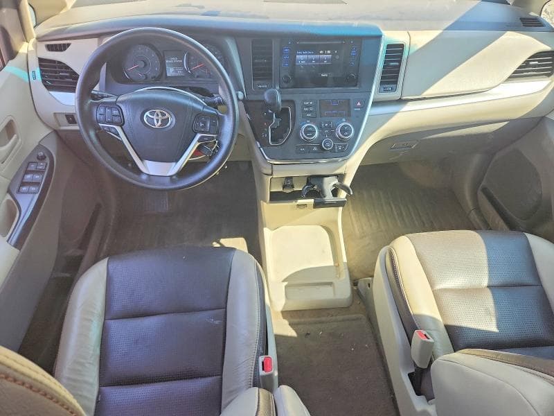 2017 TOYOTA SIENNA L 7-PASSENGER 8