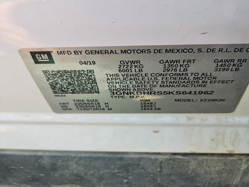 2019 CHEVROLET BLAZER 3LT 12
