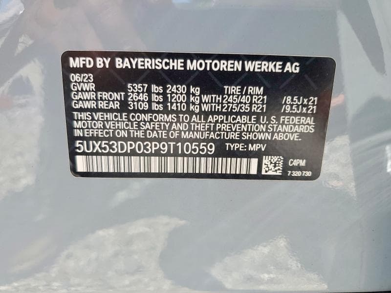 2023 BMW X3 25