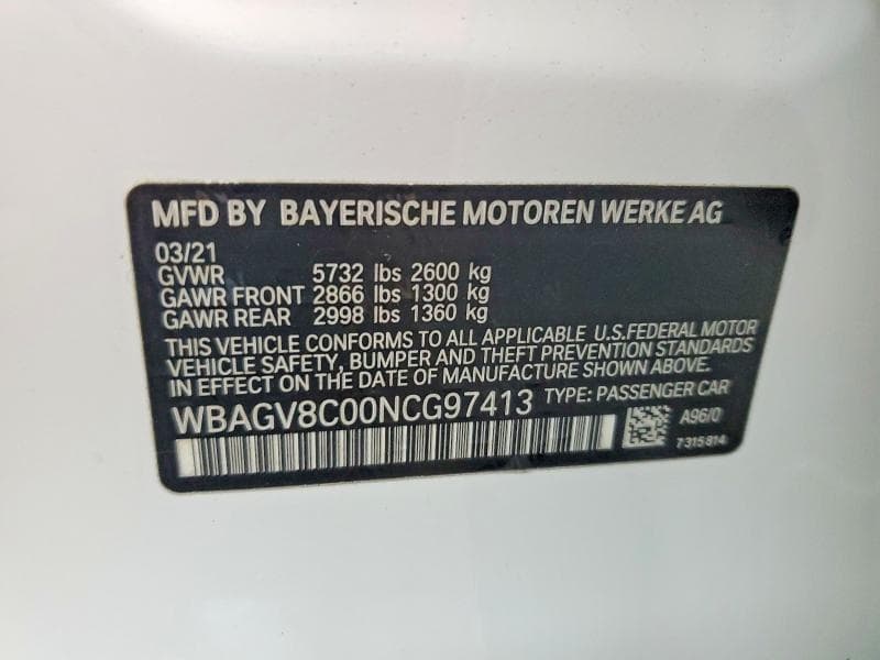 2022 BMW M850XI 12