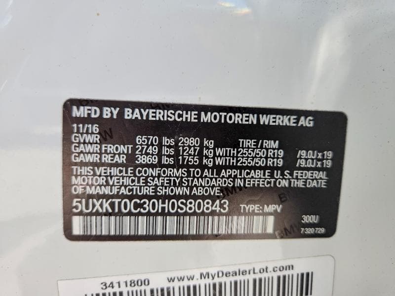 2017 BMW X5 XDR40E 13
