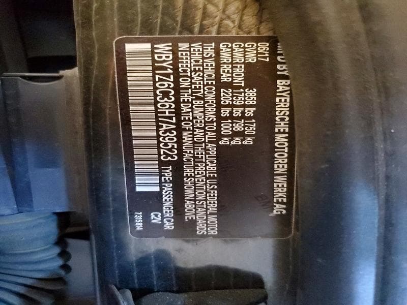 2017 BMW I3 BEV 12