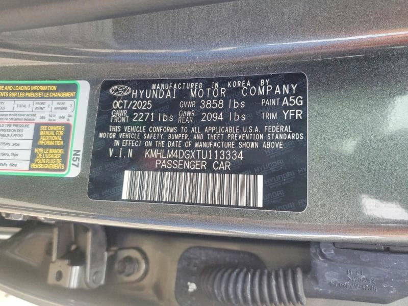 2026 HYUNDAI ELANTRA SEL SPORT 12