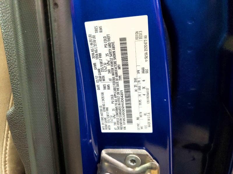 2017 FORD ESCAPE SE SE 13