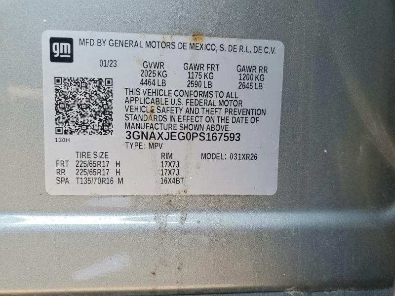 2023 CHEVROLET EQUINOX LT 14