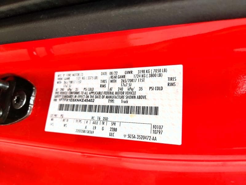 2022 FORD F150 SUPER CAB 12