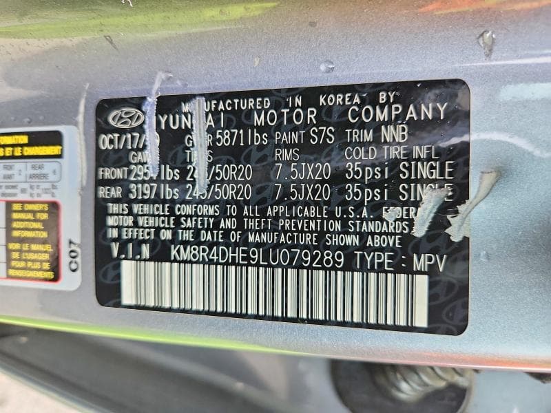 2020 HYUNDAI PALISADE SEL 14