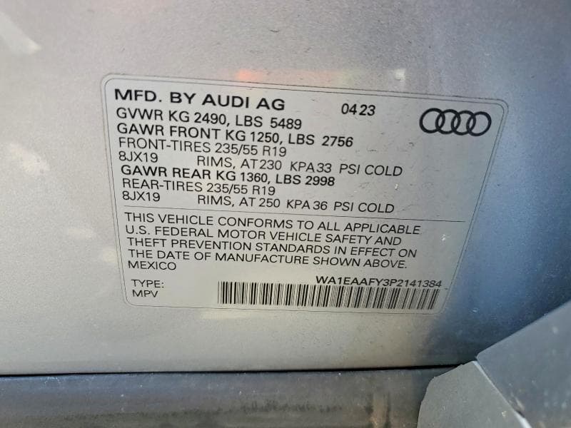 2023 AUDI Q5 PREMIUM PLUS 45 13