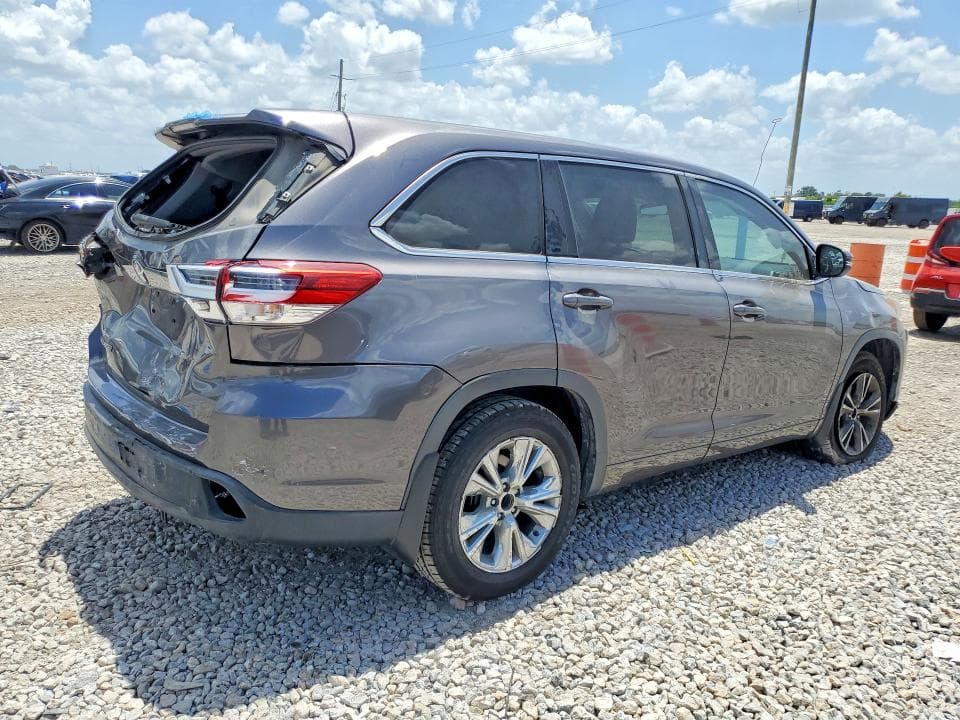 2017 TOYOTA HIGHLANDER LE 3