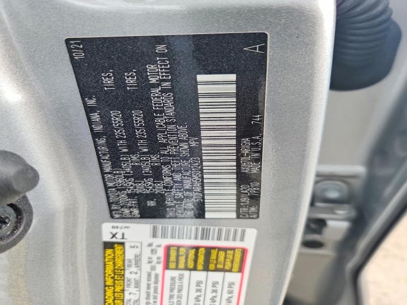 2021 TOYOTA HIGHLANDER HYBRID PLATINUM 14
