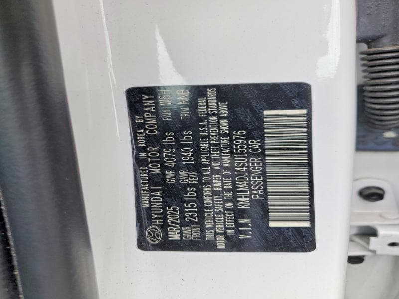 2025 HYUNDAI ELANTRA HYBRID SEL SPORT 12