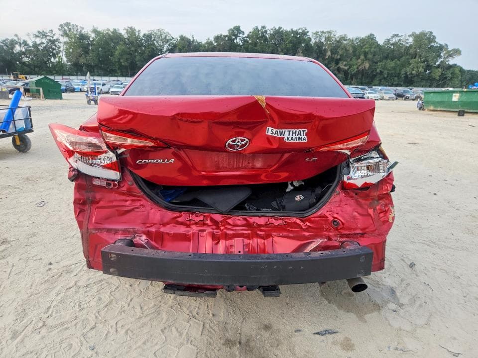 2019 TOYOTA COROLLA LE 6