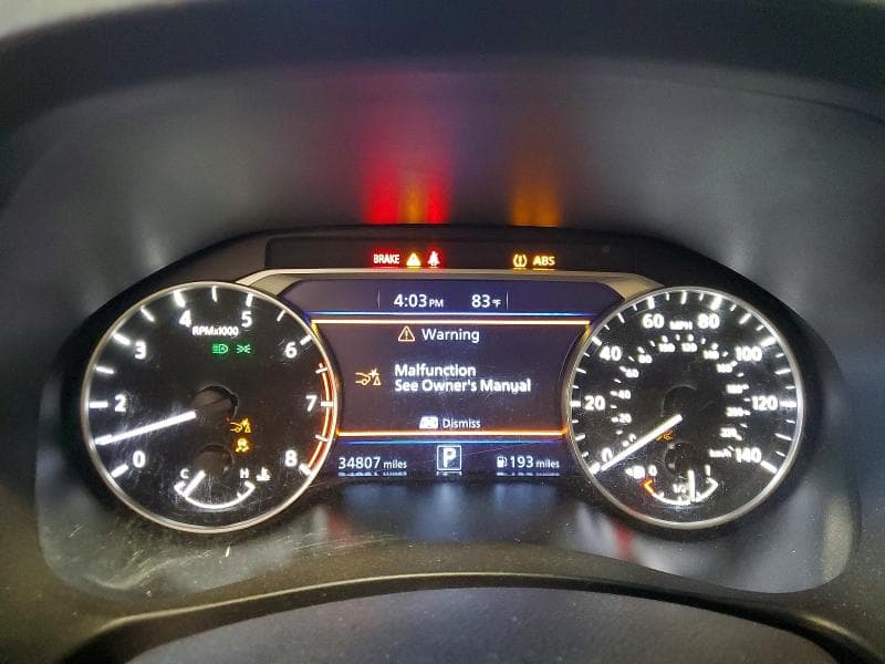 2025 NISSAN ALTIMA SV 9