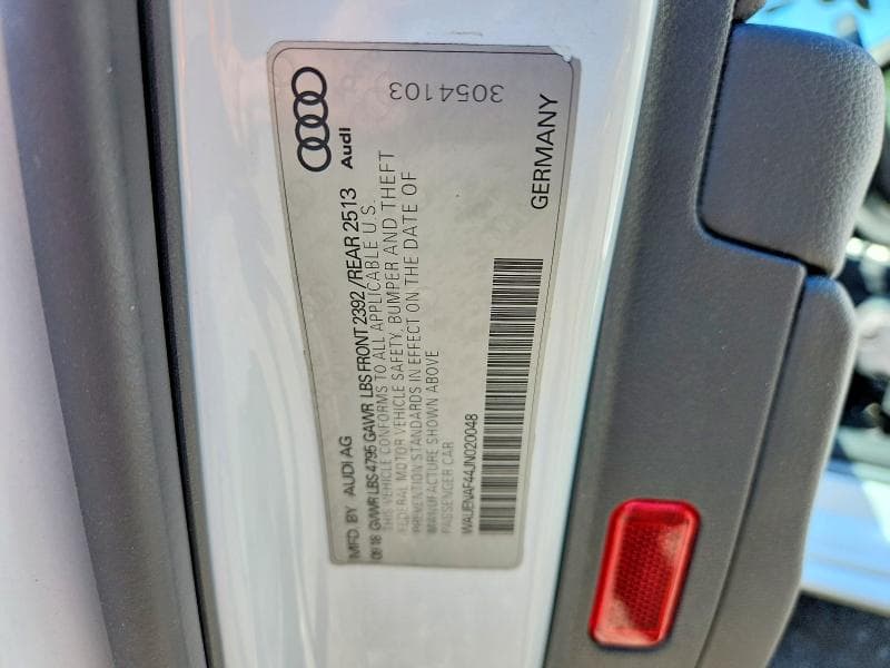 2018 AUDI A4 PREMIUM PLUS 13