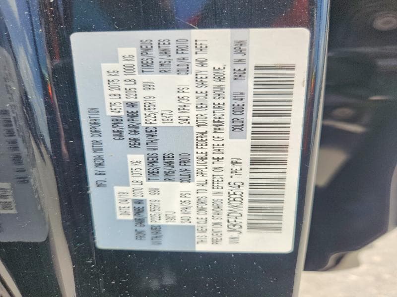 2019 MAZDA CX-5 GRAND TOURING 13