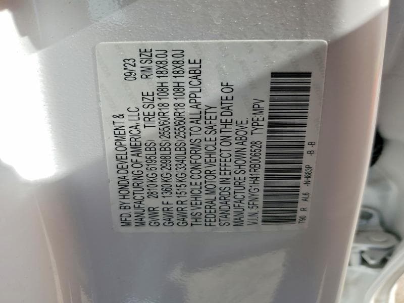 2024 HONDA PILOT EXL 13