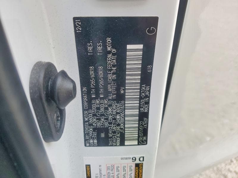 2022 LEXUS GX 460 13