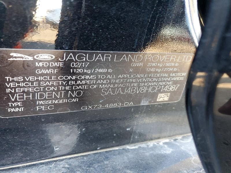 2017 JAGUAR XE PREMIUM 12