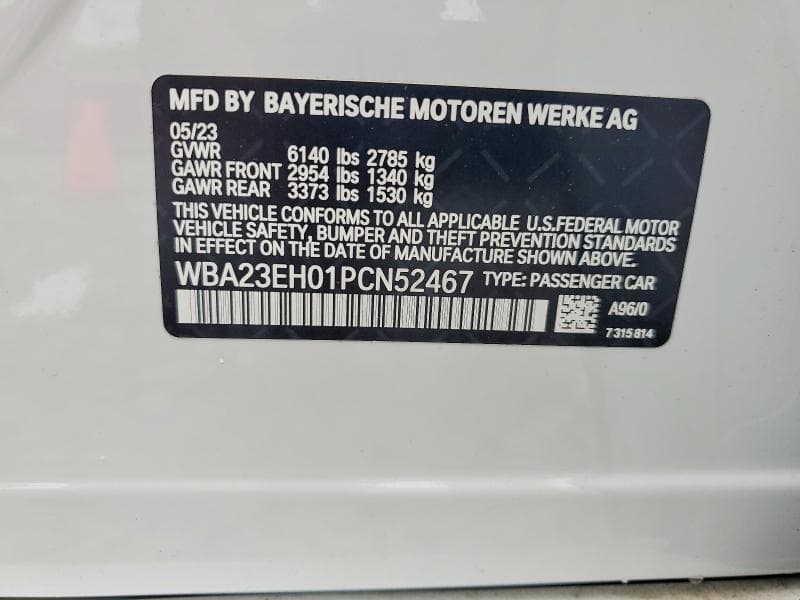 2023 BMW 740 I 12