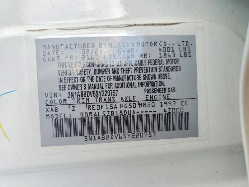 2025 NISSAN SENTRA SR 12
