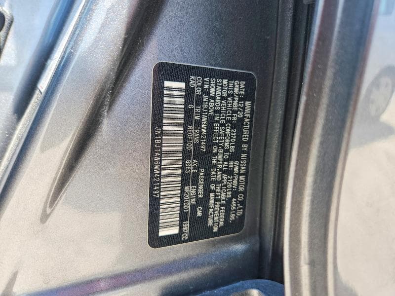 2021 NISSAN ROGUE SPORT S 13