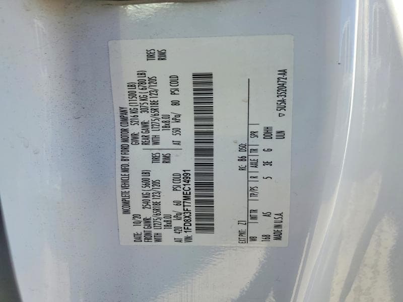 2021 FORD F350 SUPER DUTY 12