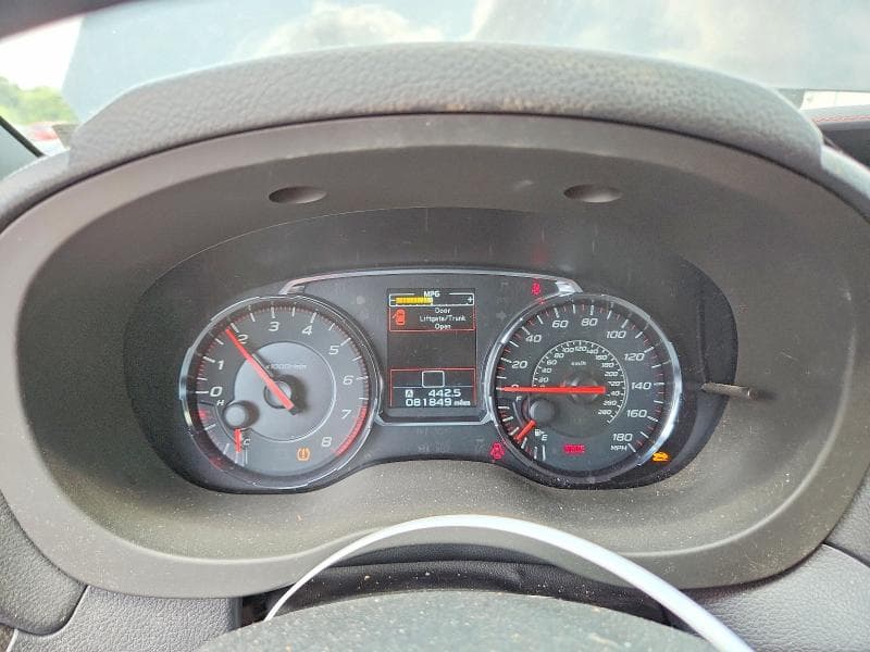 2019 SUBARU WRX 9