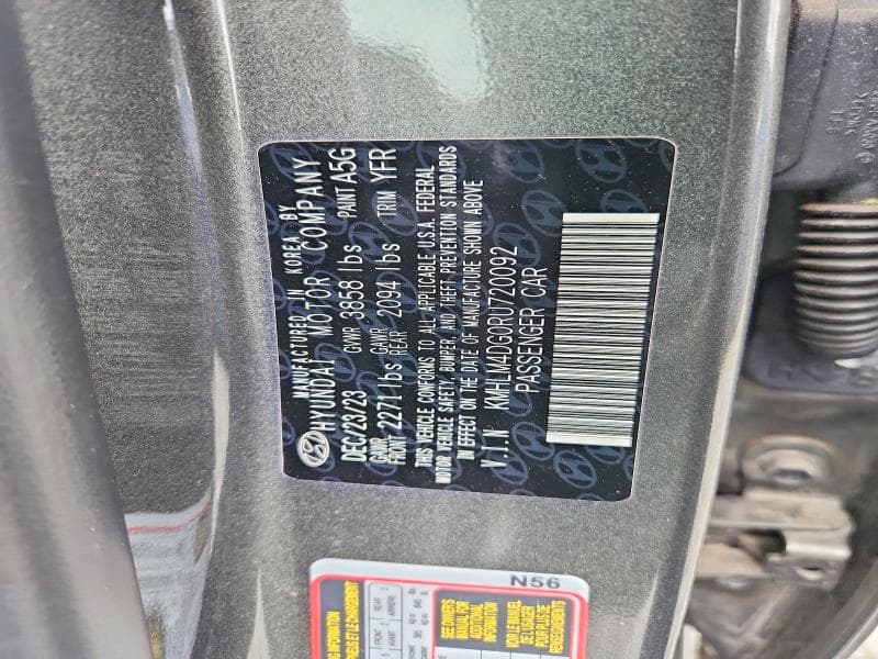 2024 HYUNDAI ELANTRA SEL 12