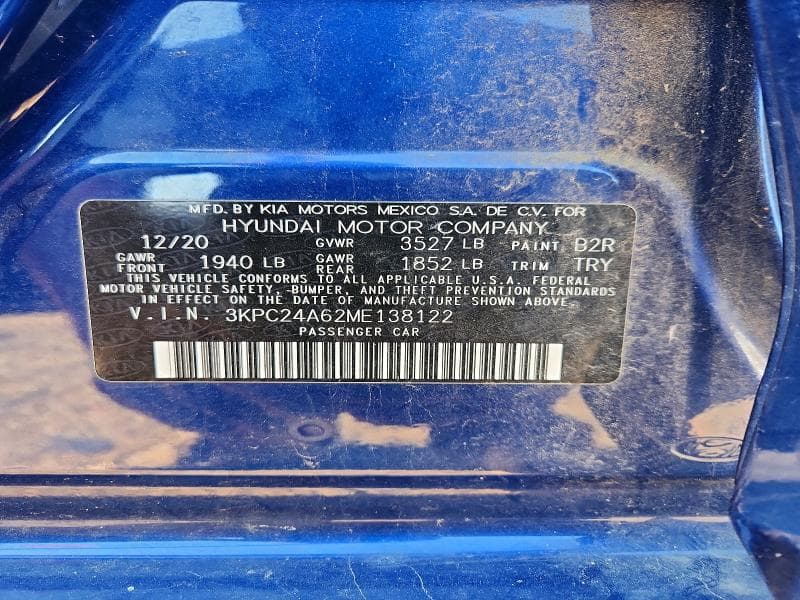 2021 HYUNDAI ACCENT SEL 13