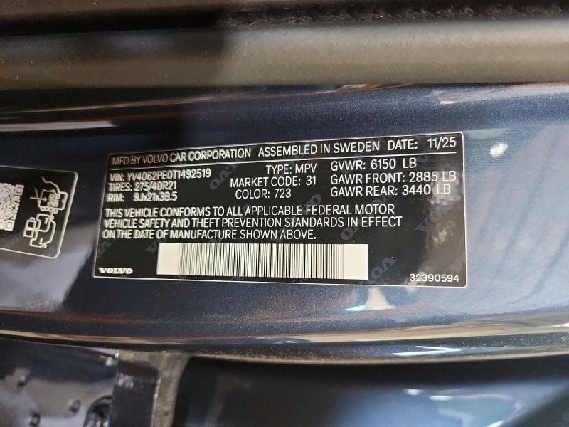 2026 VOLVO XC90 PLUS 13