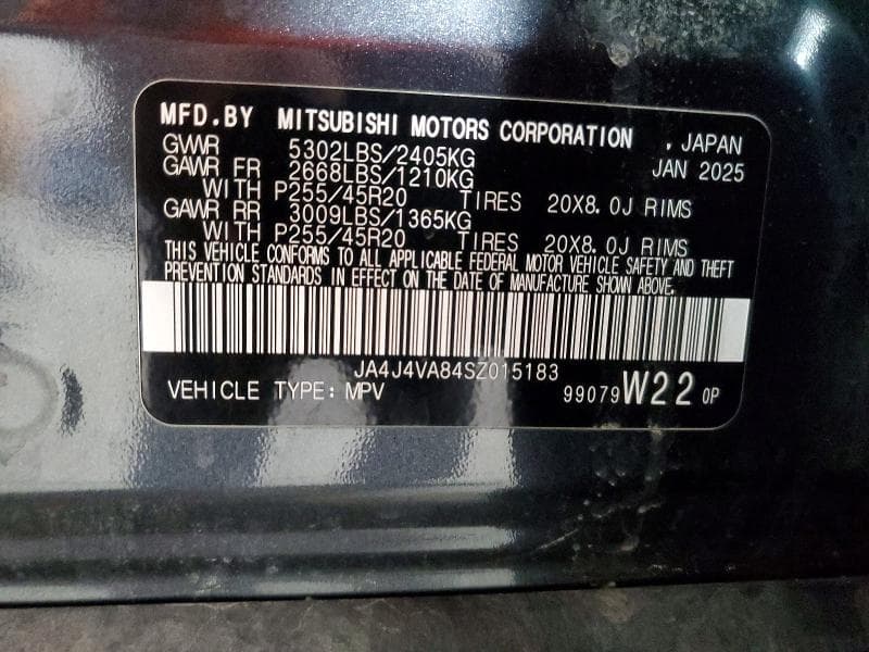 2025 MITSUBISHI OUTLANDER SE 13