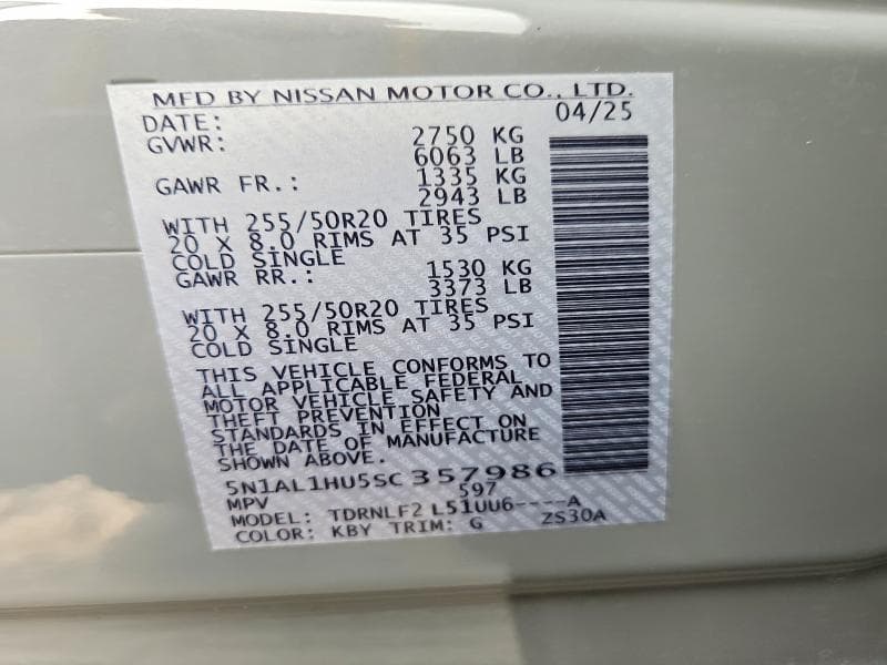 2025 INFINITI QX60 AUTOGRAPH 14