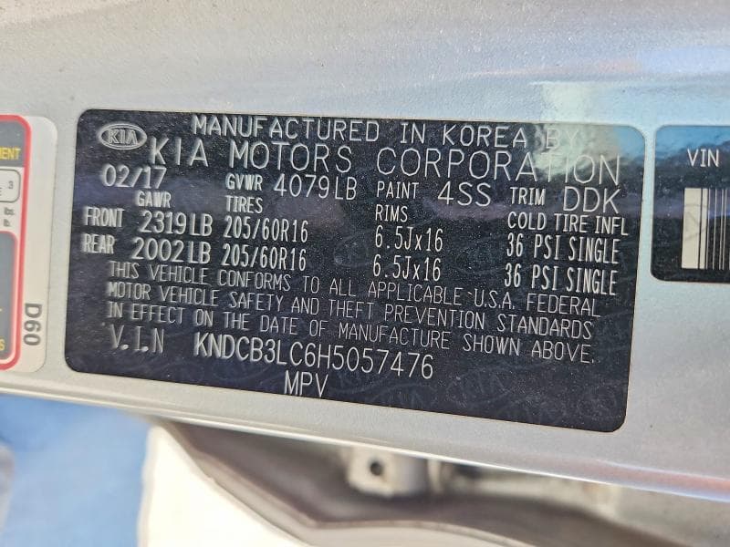 2017 KIA NIRO FE FE 12