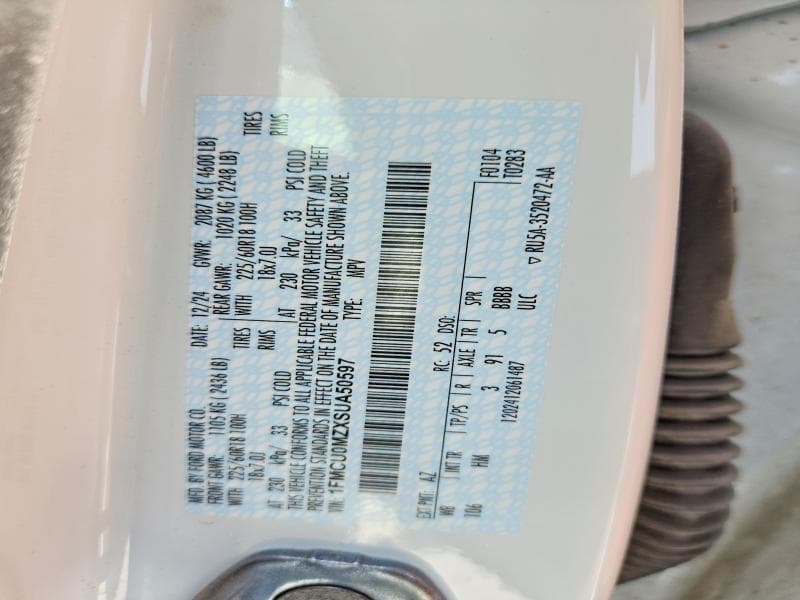 2025 FORD ESCAPE ST LINE 14
