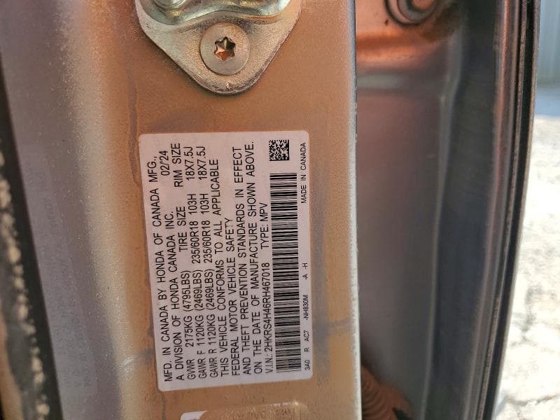 2024 HONDA CR-V EX 13