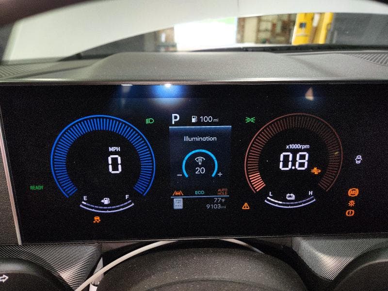 2026 HYUNDAI SONATA HYBRID BLUE 9