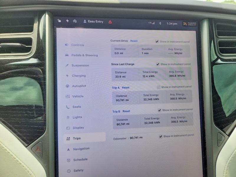 2020 TESLA MODEL X 9