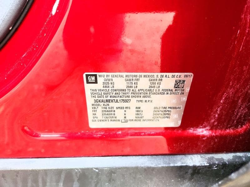 2018 GMC TERRAIN SLE 13