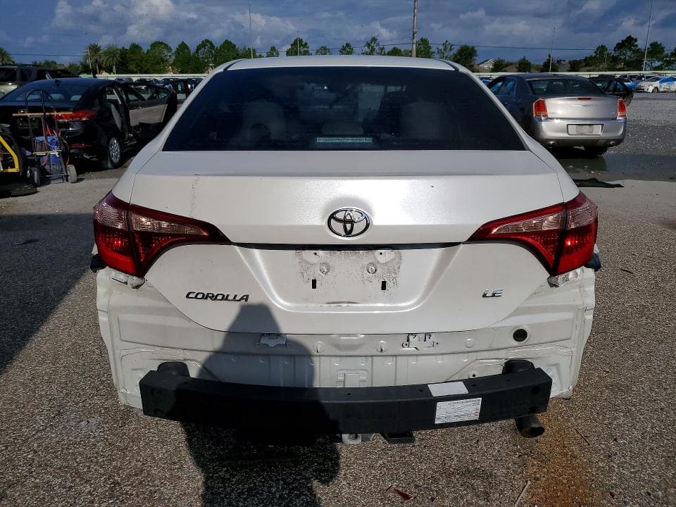 2018 TOYOTA COROLLA LE 6