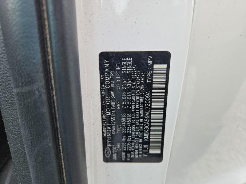 2021 HYUNDAI KONA LIMITED 14