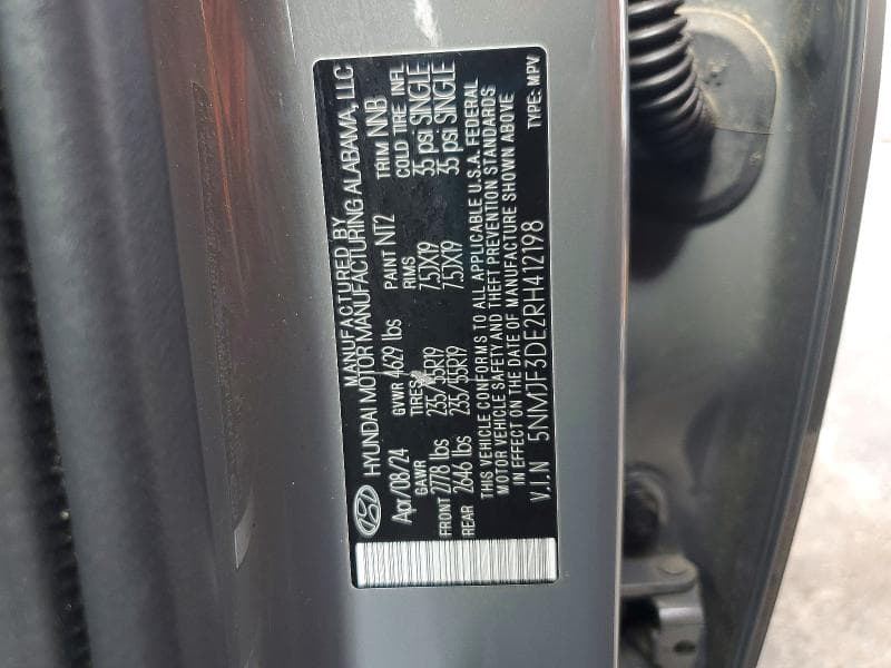 2024 HYUNDAI TUCSON SEL SEL 13