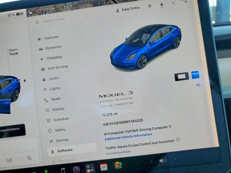 2019 TESLA MODEL 3 9
