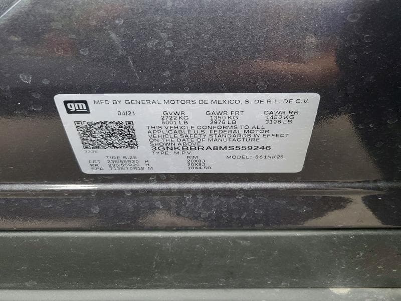 2021 CHEVROLET BLAZER 1LT 13