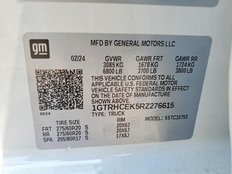 2024 GMC SIERRA C1500 ELEVATION 13