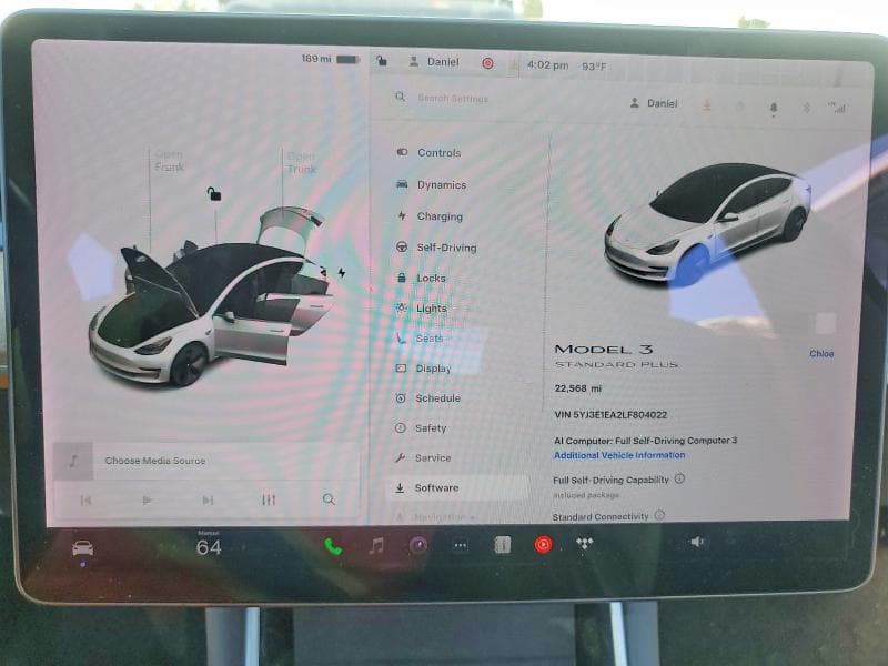 2020 TESLA MODEL 3 9