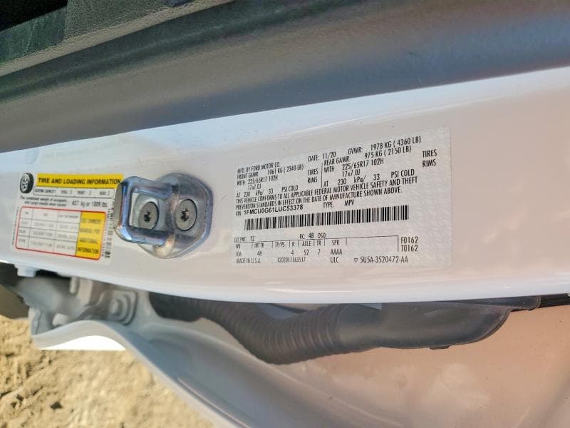 2020 FORD ESCAPE SE 13